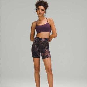 Lululemon Align Short 6" Diamond Dye Graphite Grey Pink Pastel